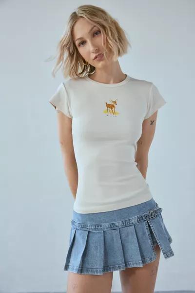 Future State Future State Sweet Animal Graphic Baby Tee