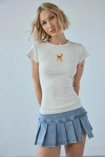 Future State Future State Sweet Animal Graphic Baby Tee 1