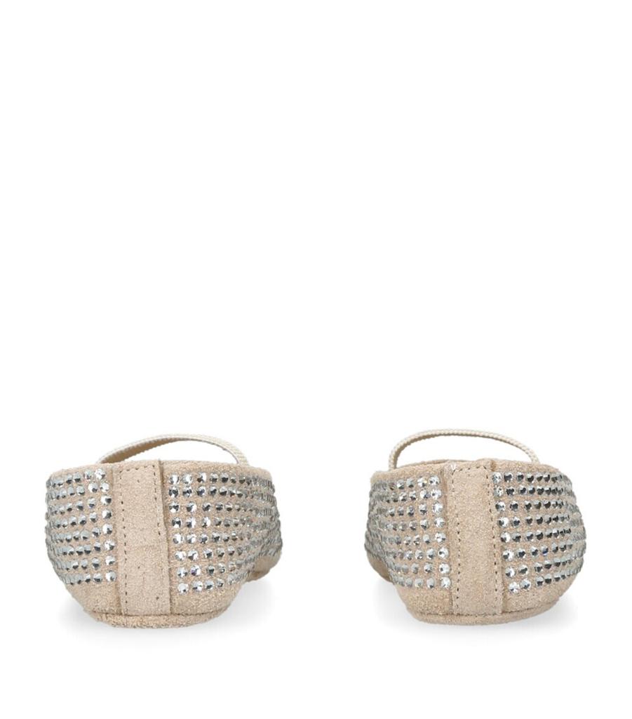 Babywalker Crystal-Embellished Mary Janes