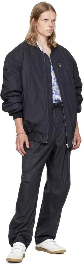 Isabel Marant Black Caleb Cargo Pants 4