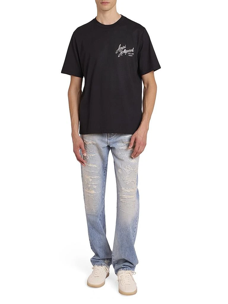 AMIRI Hollywood Cotton Crewneck T-Shirt 2