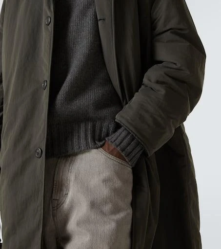 Our Legacy Polar faux fur-trimmed coat 6