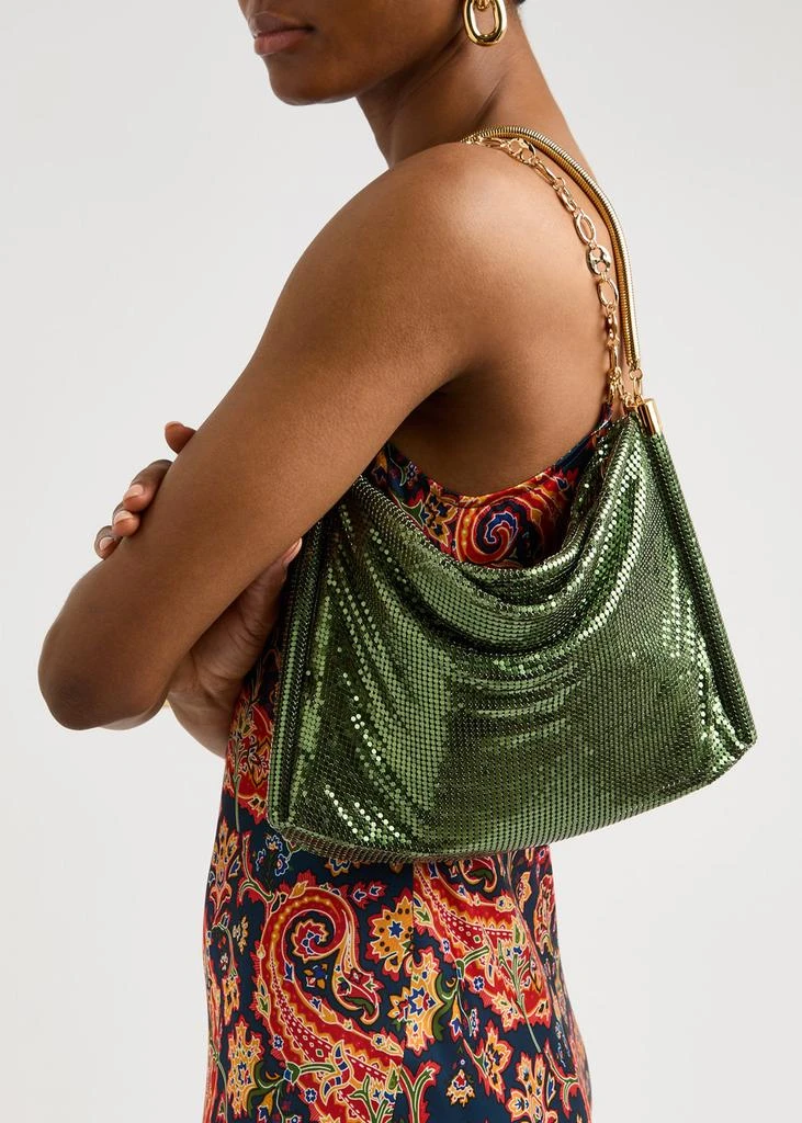RABANNE Pixel chainmail shoulder bag 5