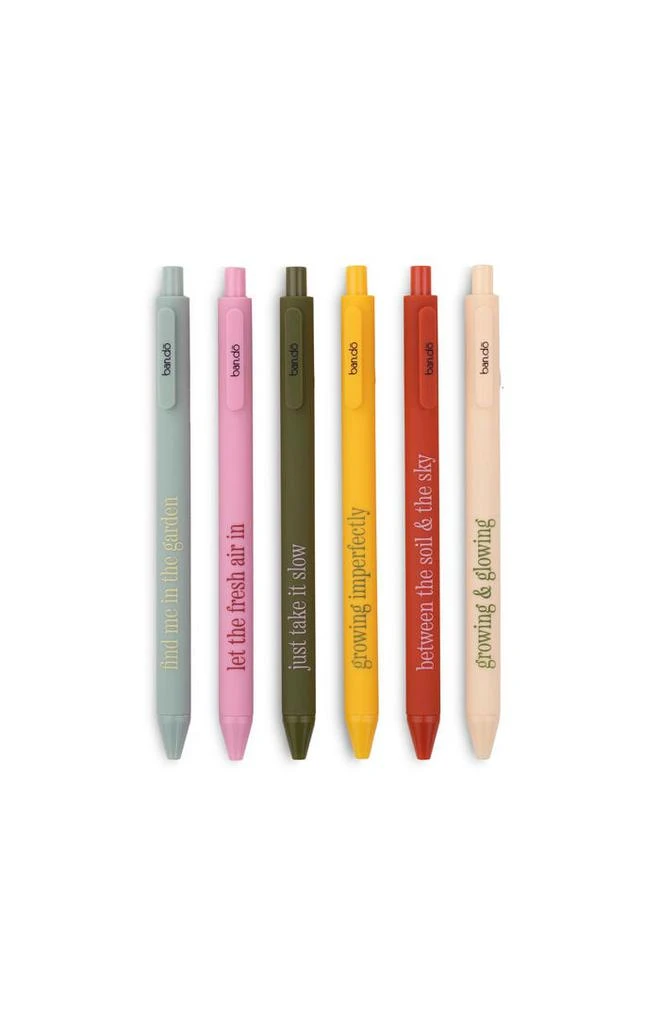 ban.do Garden Sayings Write On Gel Pen Set 1