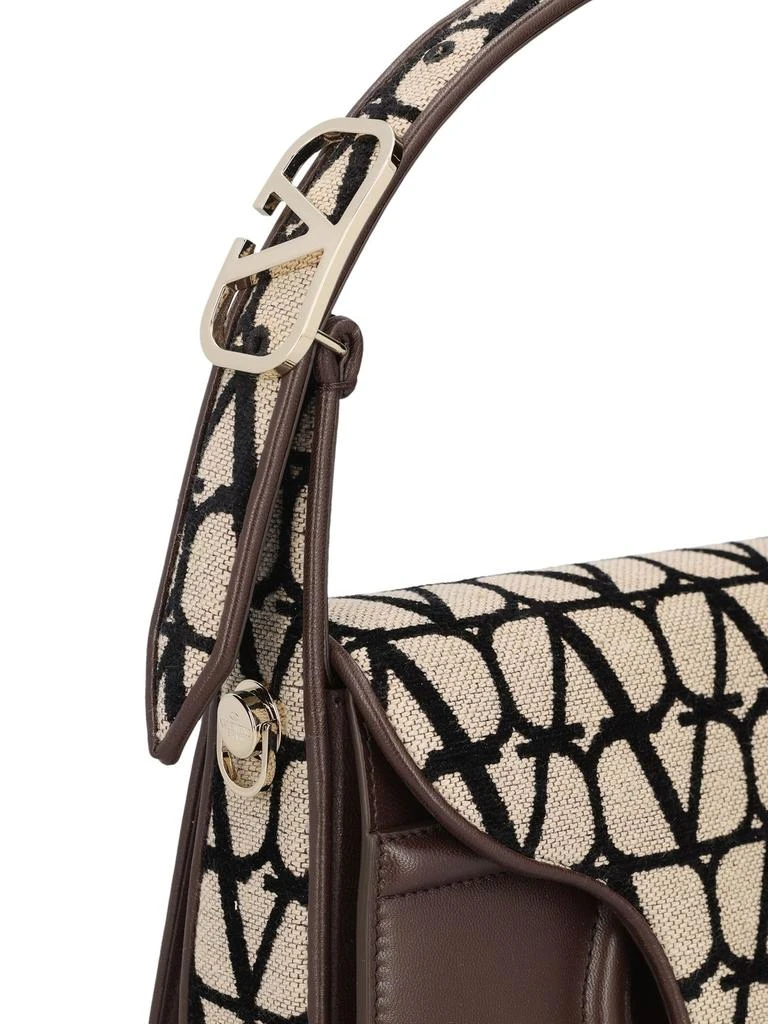 Valentino Valentino Le Grand Deuxième Logo Plaque Shoulder Bag 4