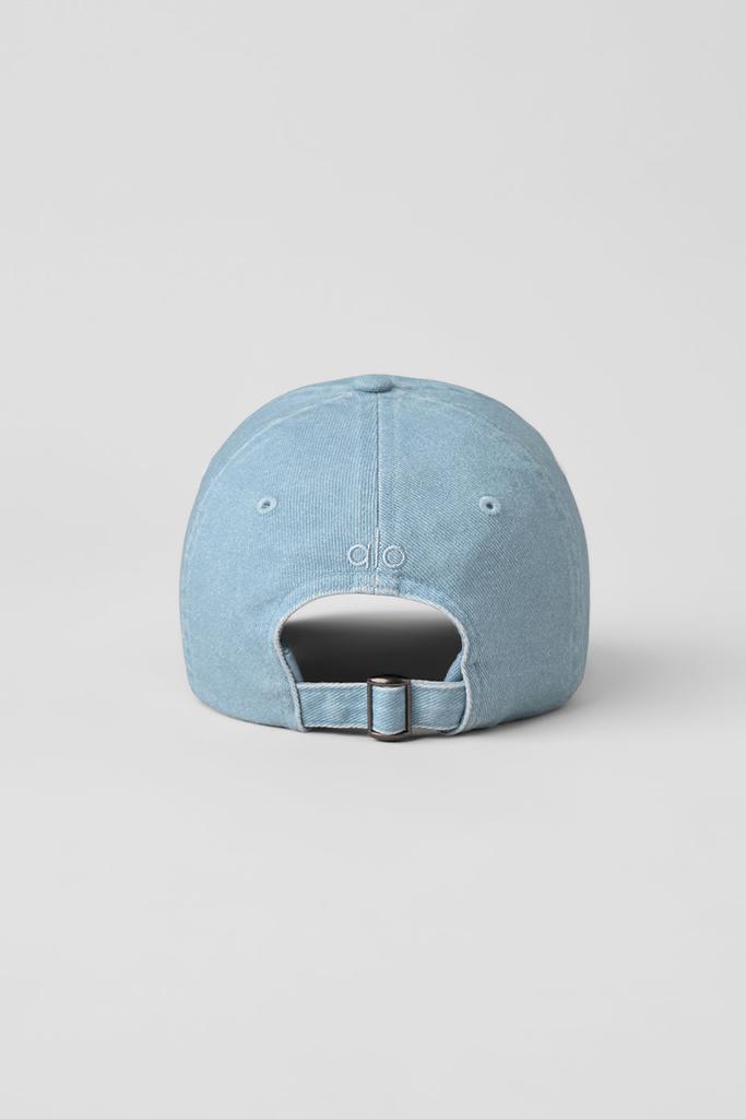 Alo Washed Off-Duty Cap - Light Denim - Hats - Free Shipping
