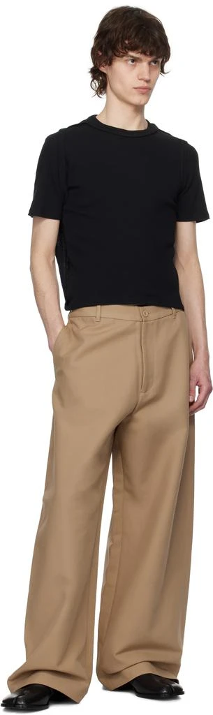 Eckhaus Latta Black Flip T-shirt 4