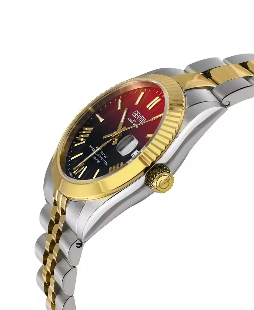 Gevril Men's West Village Fusion Elite Two-Tone Stainless Steel Watch 2