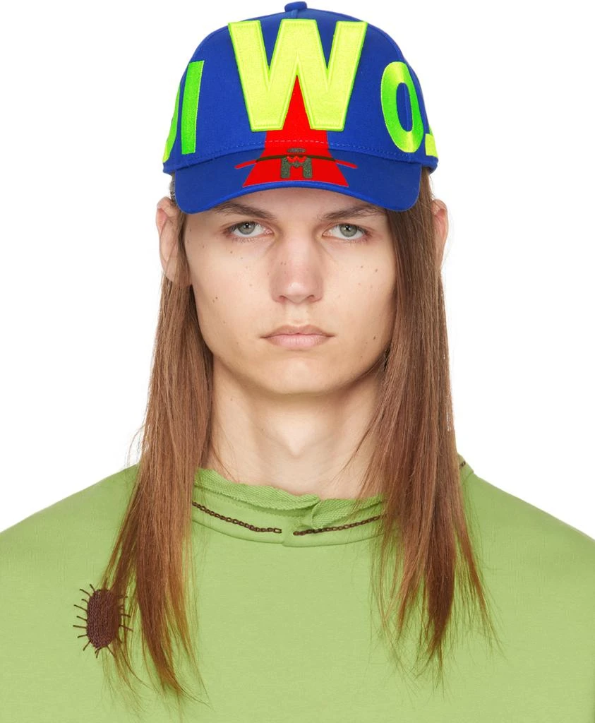 Walter Van Beirendonck Blue 9006 Atomic Cap 1