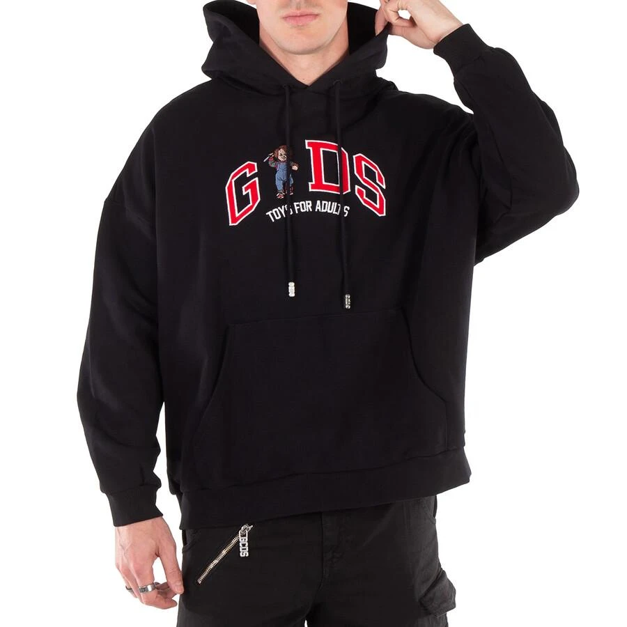 GCDS Chucky Lounge Logo Cotton Hoodie 1