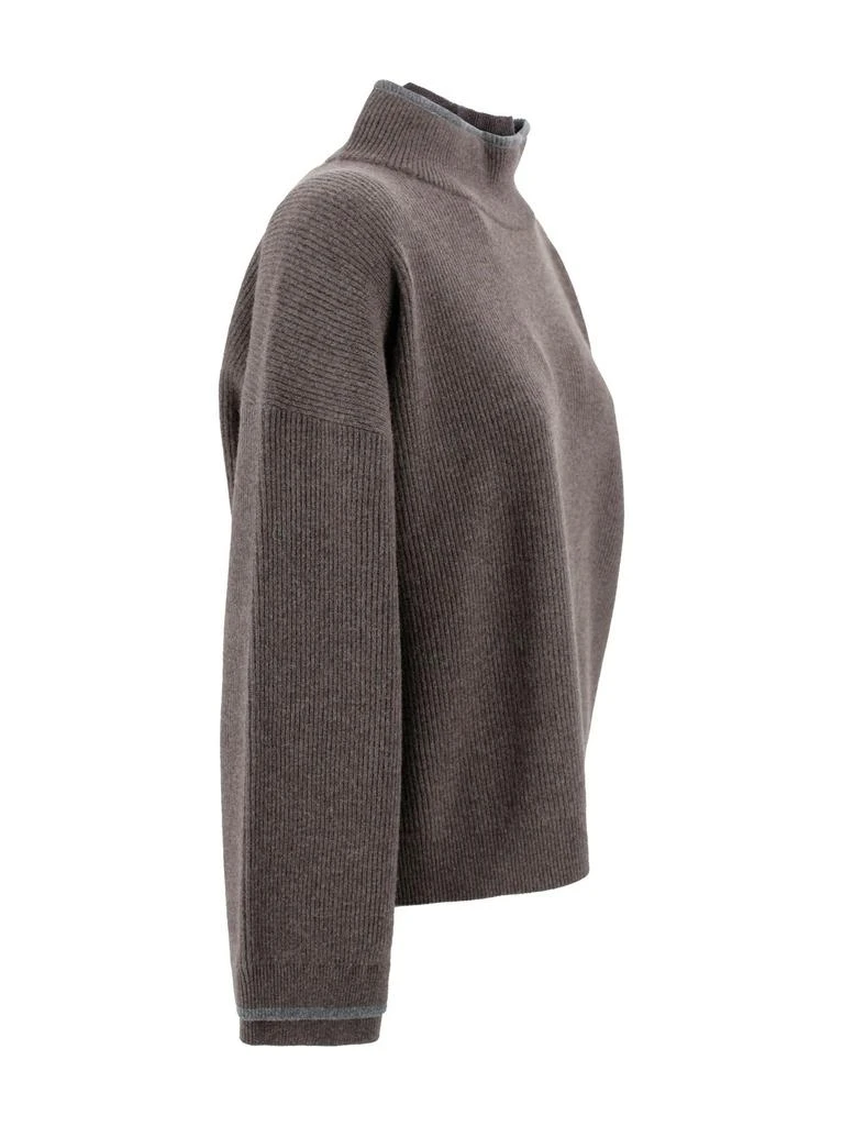 Brunello Cucinelli Brunello Cucinelli High Neck Knitted Jumper 3