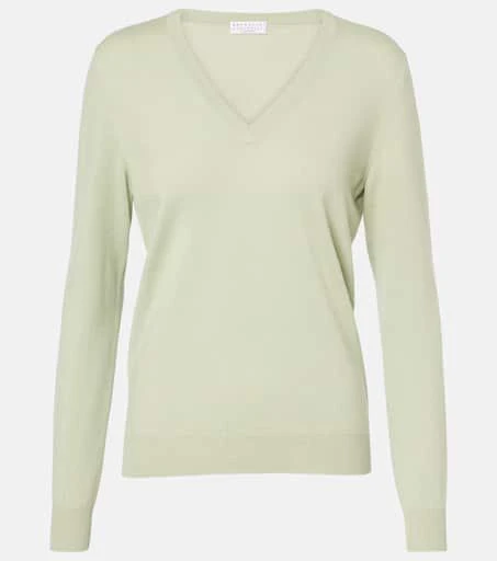 Brunello Cucinelli Monili cashmere sweater 1