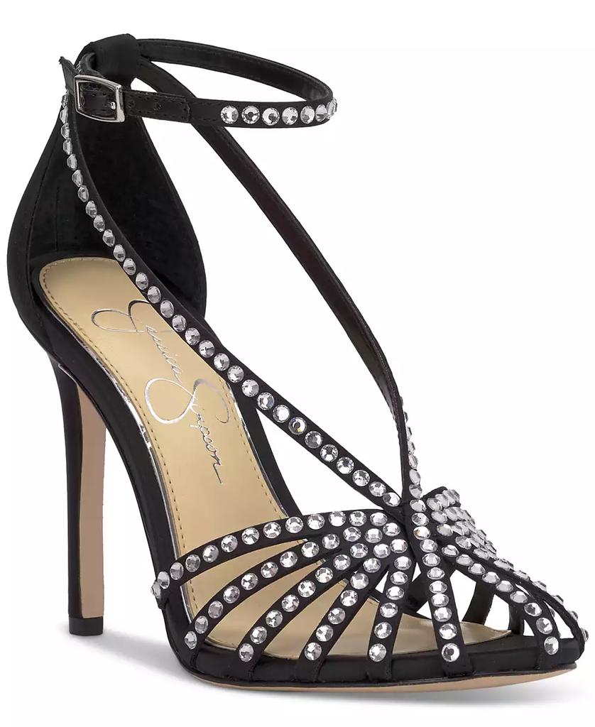 Jessica Simpson Women's Jittale Strappy Two-Piece Pumps