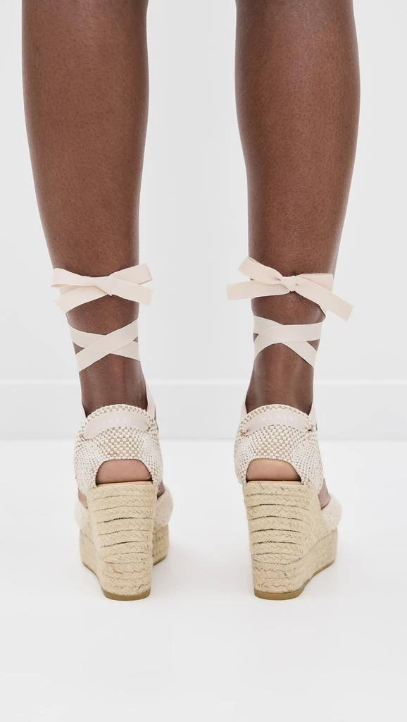 Manebi Wedge Crochet Espadrilles 3