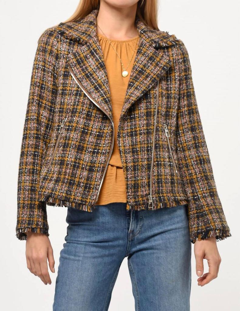 Greylin Greylin - JEYDEN BOUCLE MOTO JACKET
