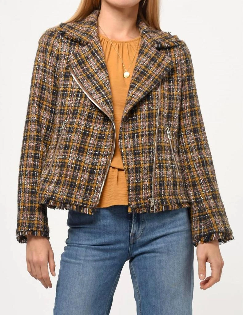 Greylin Greylin - JEYDEN BOUCLE MOTO JACKET 1