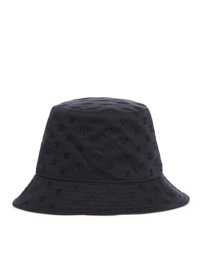 Celine BUCKET HAT WITH ALLOVER LOGO