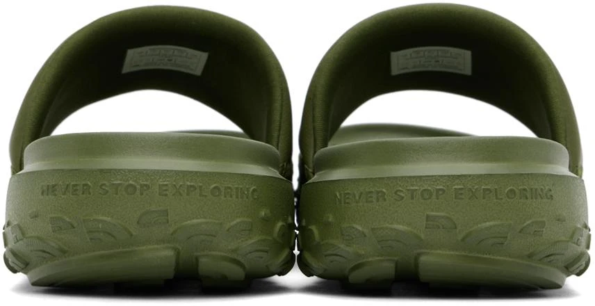 The North Face Khaki Never Stop Cush Slides 2