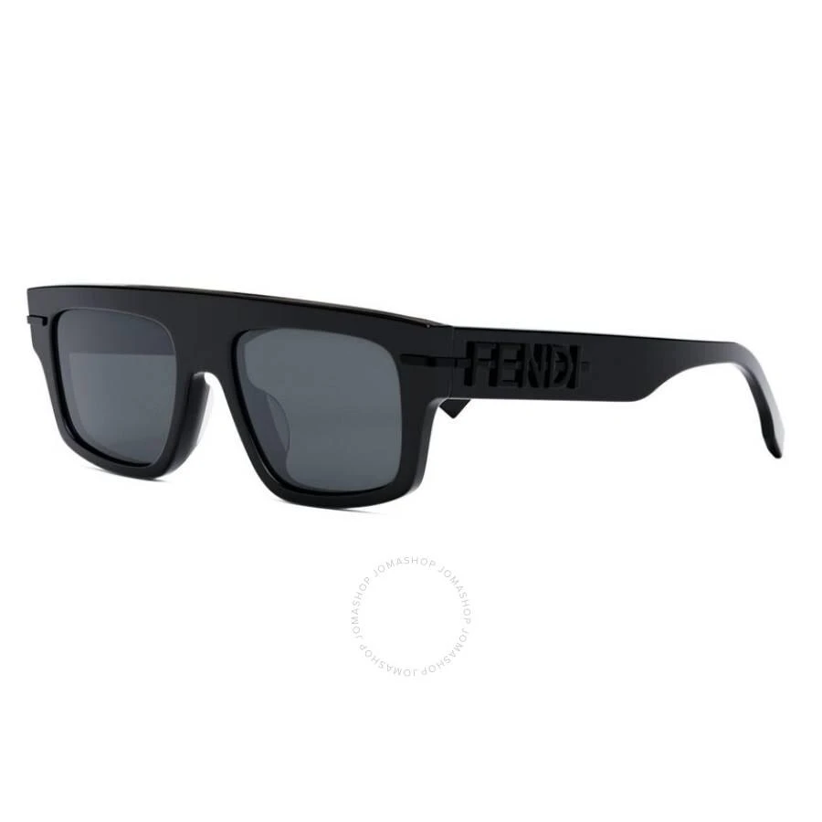 Fendi Grey Browline Men's Sunglasses FE40091U 01A 54 2