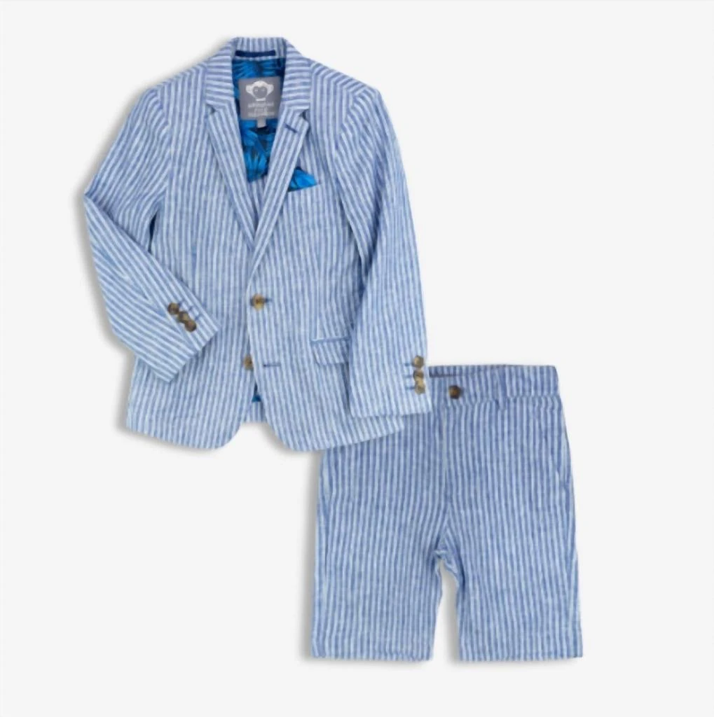 Appaman Sports Jacket In Cabana Stripe 4