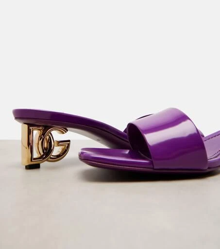 Dolce
Gabbana DG leather mules 5
