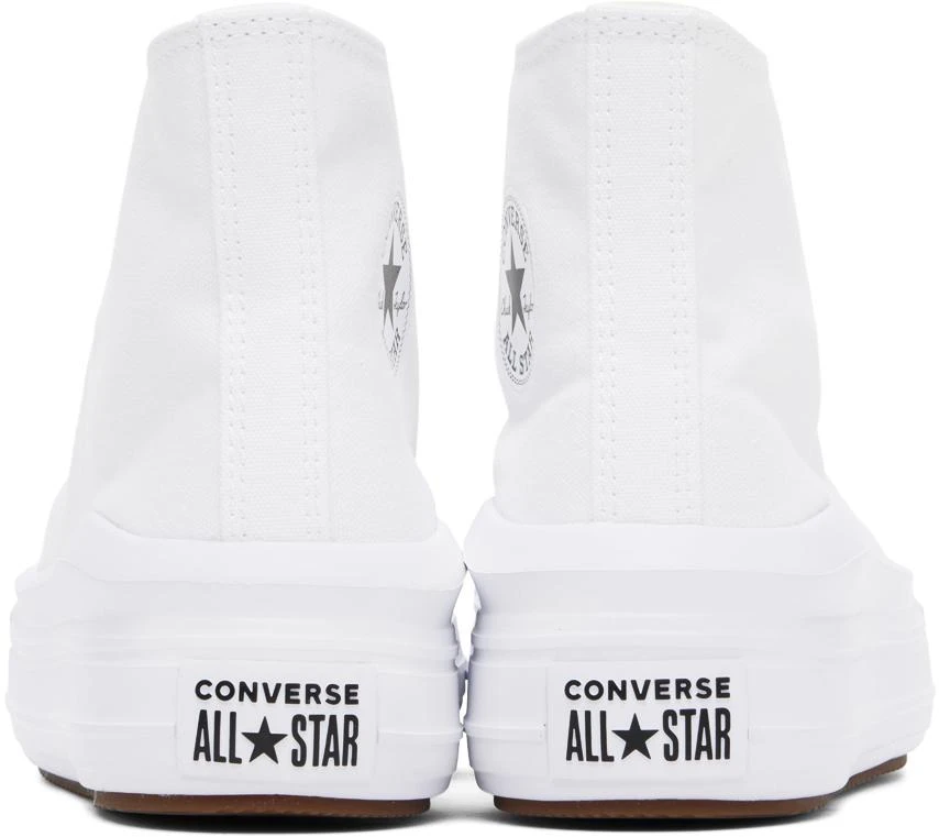 Converse White Chuck Taylor All Star Move High Top Sneakers 2