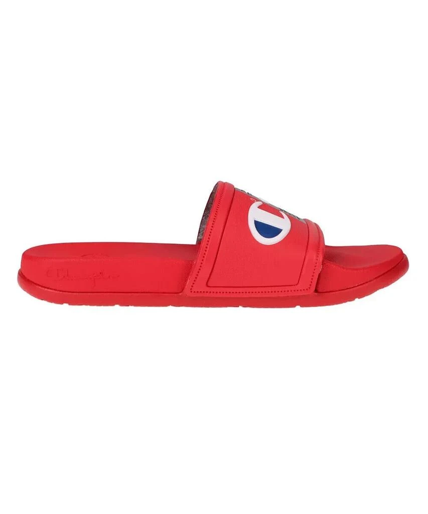 CHAMPION Kids  IPO Squish Sandals Red White Comfort Slip On Slide ZPO2890 2