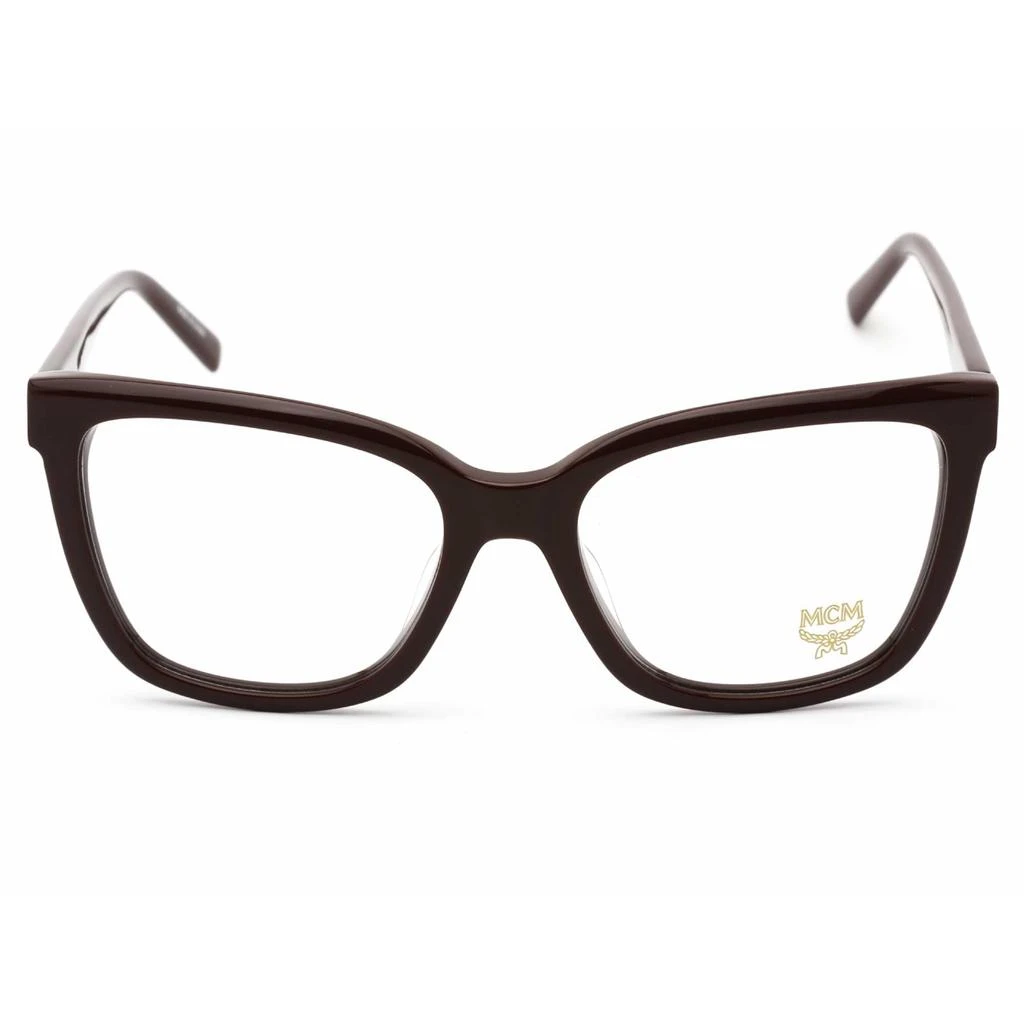 MCM MCM Women's Eyeglasses - Burgundy Square Plastic Full-Rim Frame | MCM2724 601 2