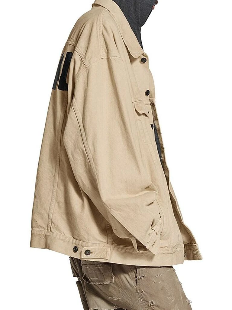 Balenciaga Oversized Denim Jacket 6