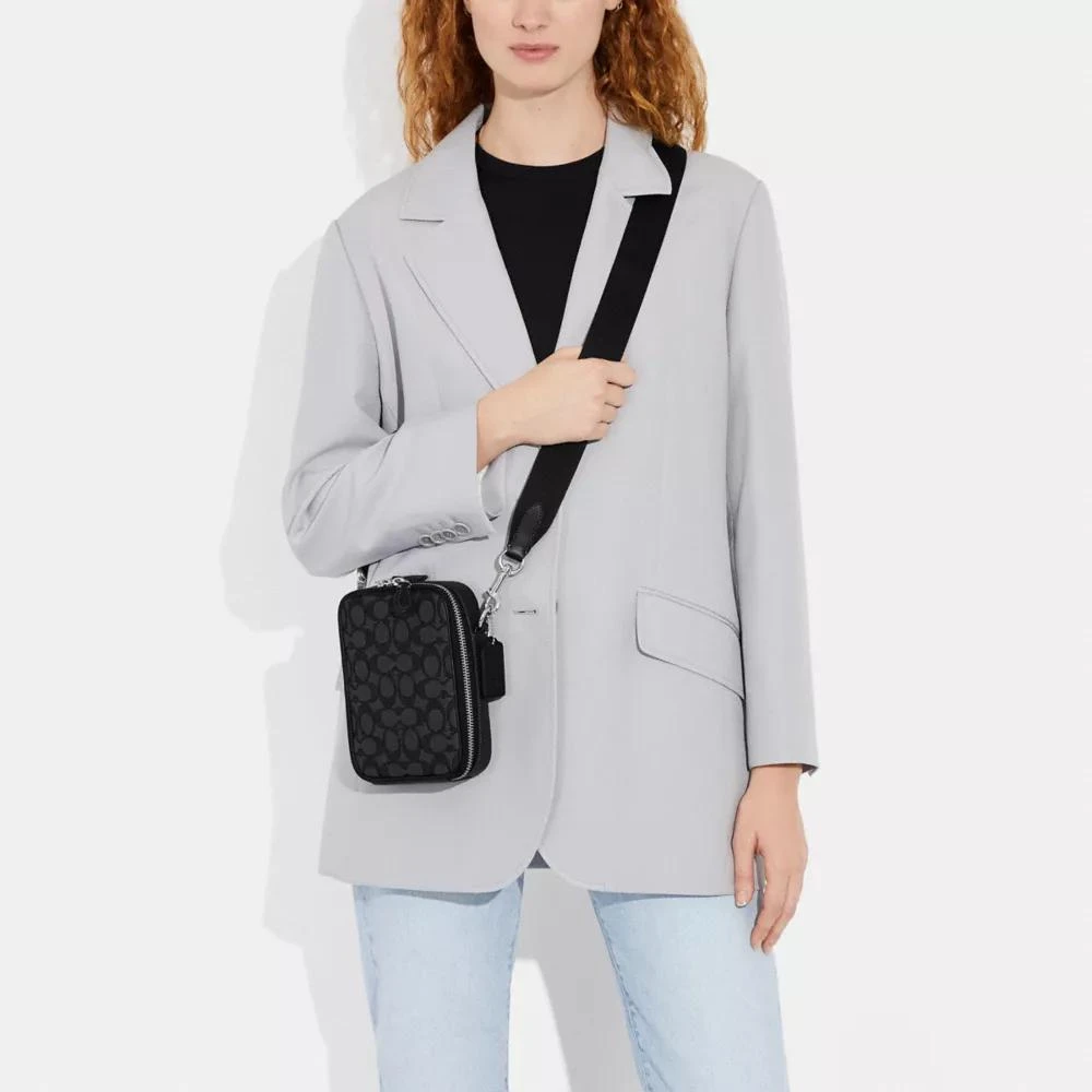 Coach Stanton Crossbody In Signature Jacquard 2