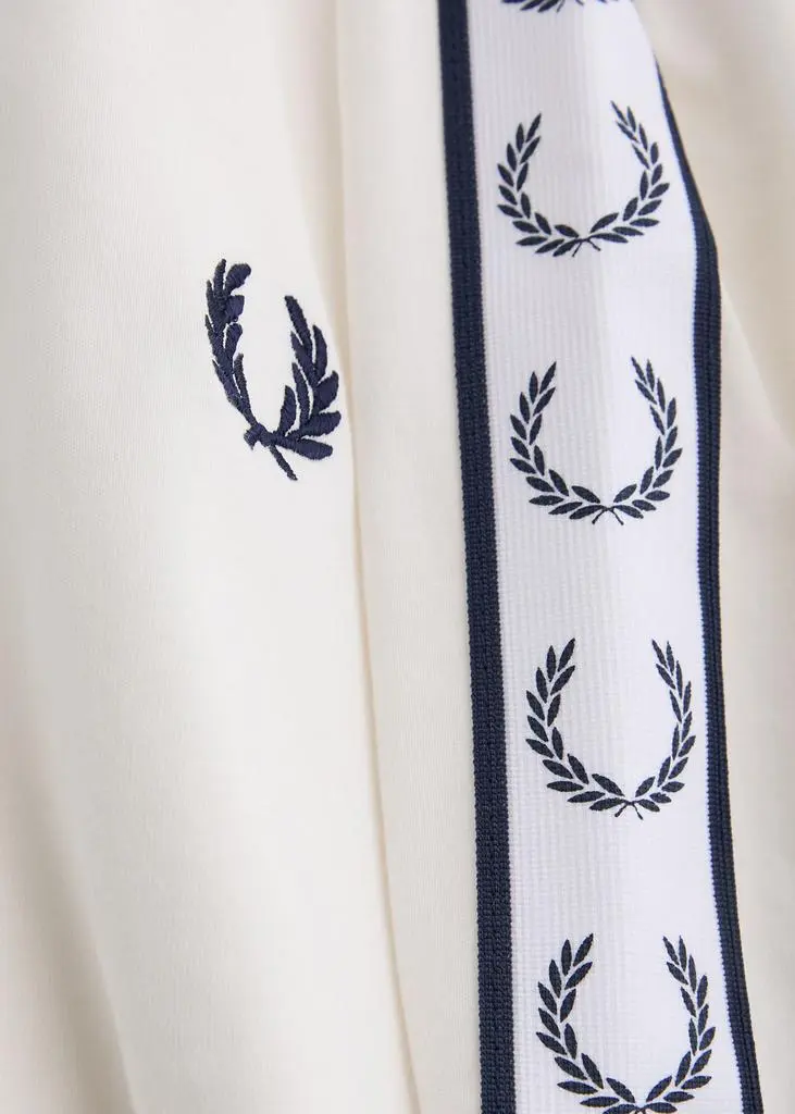 Fred Perry Logo track tape cotton T-shirt 5