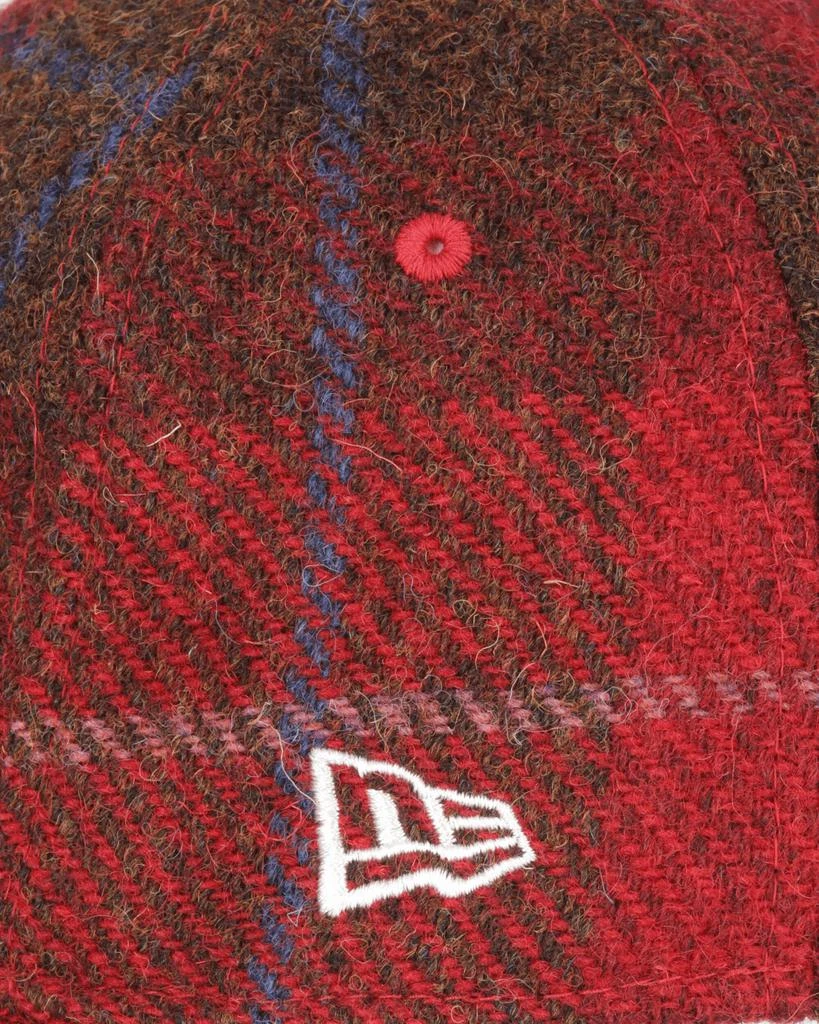 New Era Boston Braves MLB Harris Tweed 9FIFTY Cap Dark Red 7