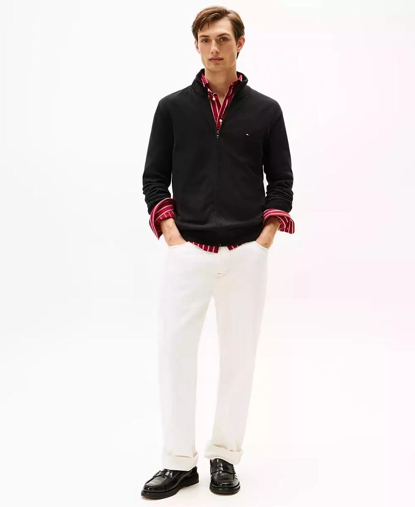 Tommy Hilfiger Men's Essential Zip-Thru Sweater 4