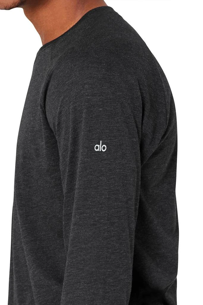 Alo Triumph Long Sleeve Tee - Black 4
