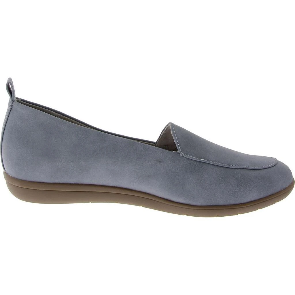 White Mountain Twiggy Womens Faux Leather Slip-On Loafers 2