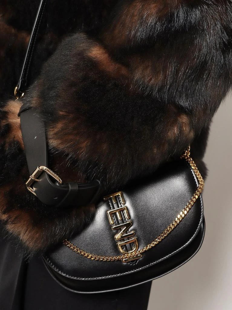 Fendi Wallet on Chain Fendigraphy leather shoulder bag 2