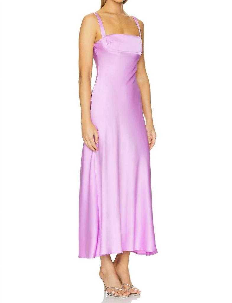 ASTR Stacie Dress In Lilac