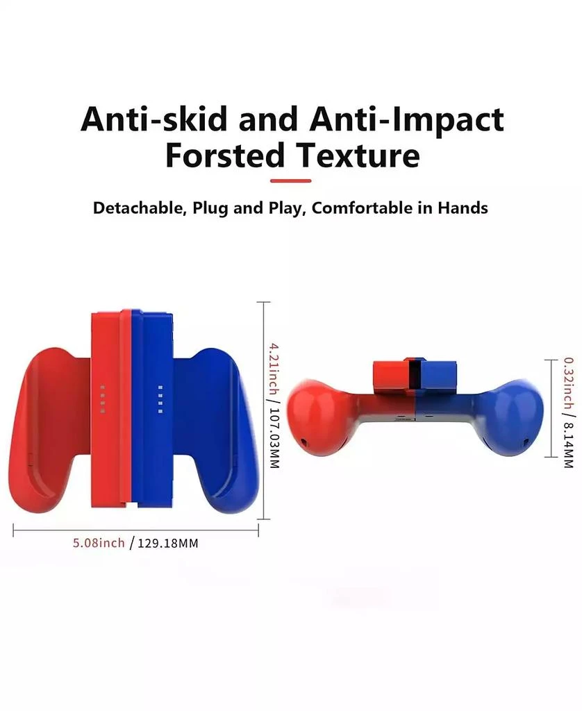 DOYO Detachable Controller Holder Grip Comfortable in Hands For JOY CON Gamepad Nintend Switch 8