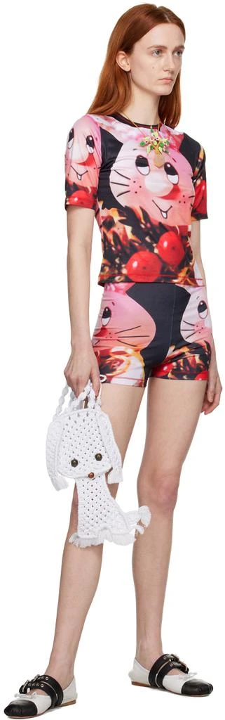 CHOPOVA LOWENA SSENSE Exclusive Multicolor Face Shorts 4