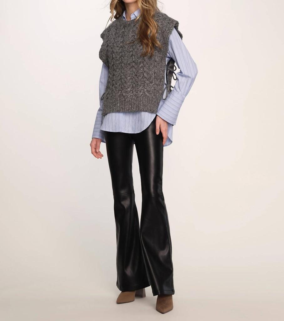 STUSSY Loose Knit Linen Vest Stone - Gilets - Compare Prices