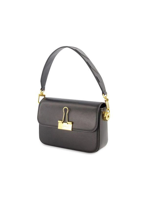 Off-White Binder Clip Leather Crossbody Bag 3