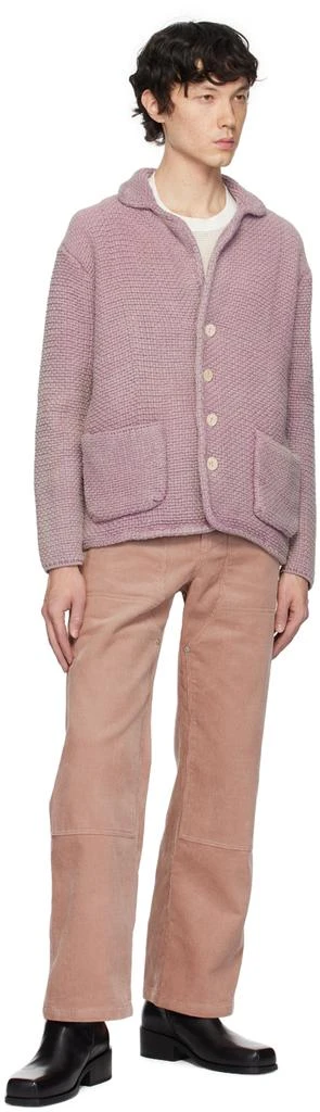 Isa Boulder SSENSE Exclusive Purple Dash Blazer 4