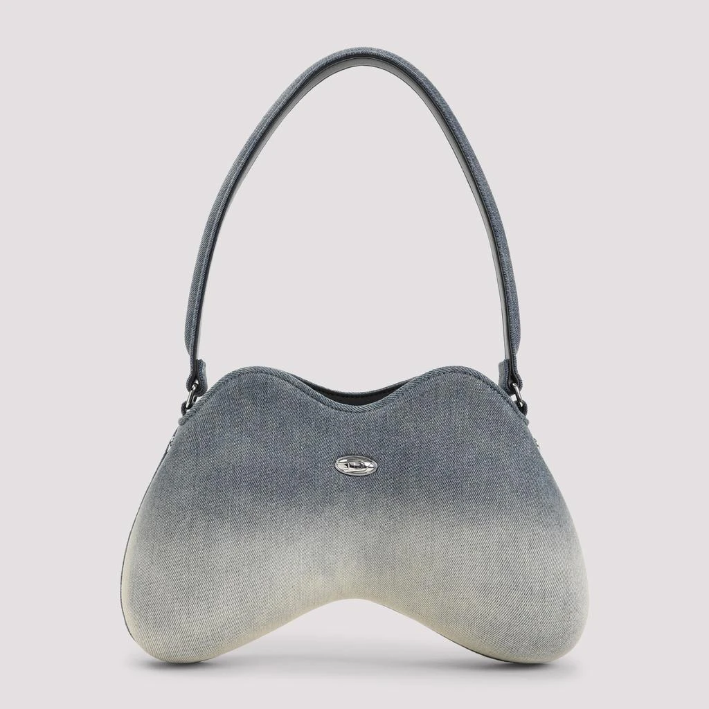 Diesel DOUBLE-D SHOULDER BAG IN DENIM 2
