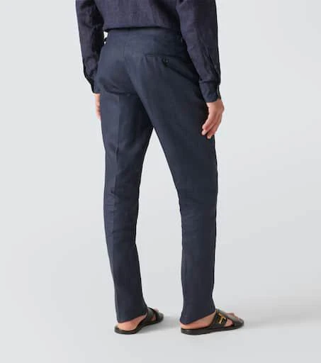 Thom Sweeney Linen suit pants 4