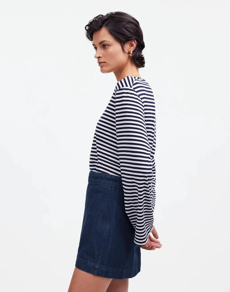 Madewell Denim Seamed Mini Skirt in Maytown Wash 3