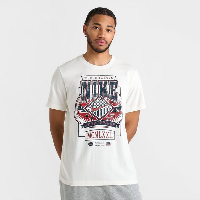 NIKE / ナイキ NIKE WORLD FAMOUS VINTAGE Tee NIKE Men's Nike Sportswear World Famous Vintage Graphic T-Shirt