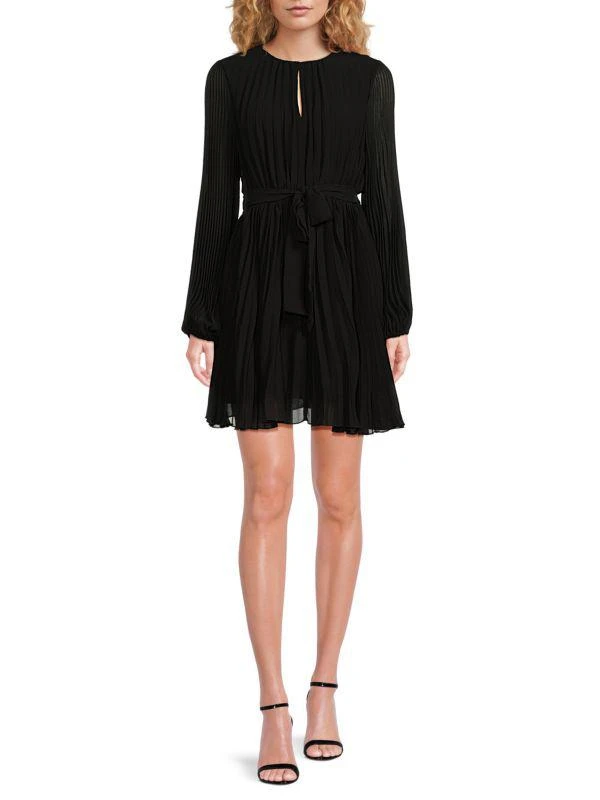 Sam Edelman Accordian Pleated Mini Dress 1