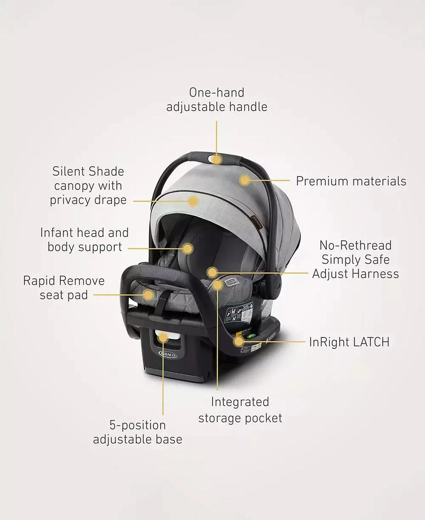 Graco Premier SnugRide SnugFit XT Infant Car Seat 2