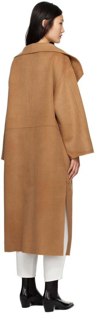 Totême Tan Shawl Coat 3