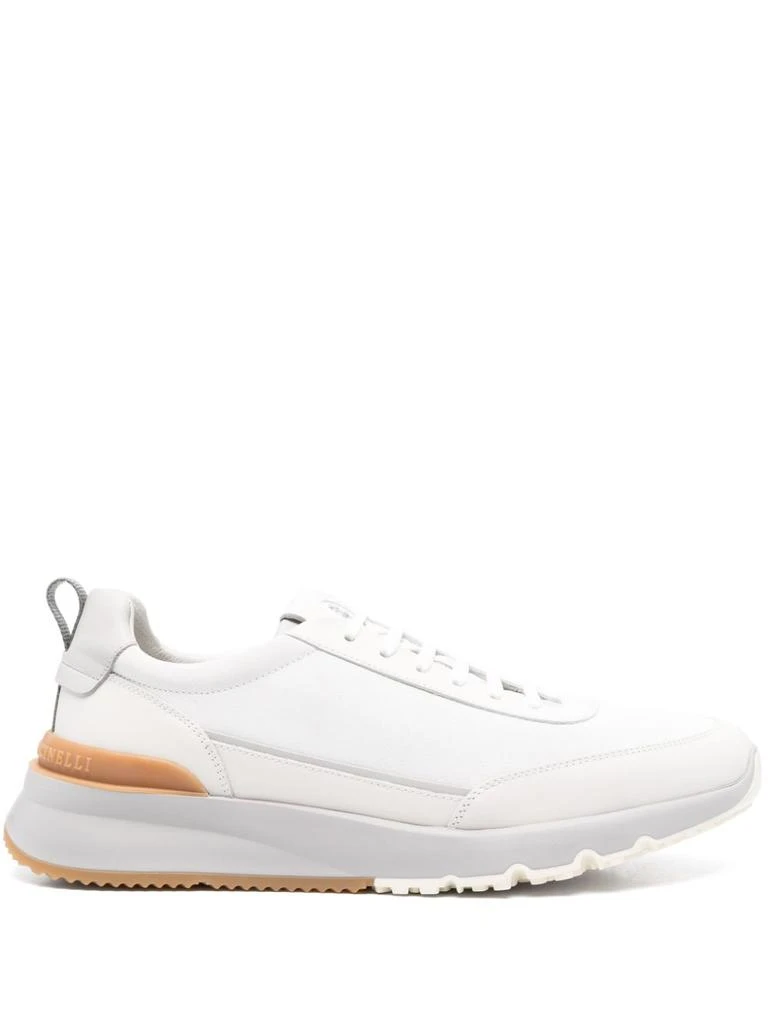 Brunello Cucinelli LEATHER SNEAKERS 1